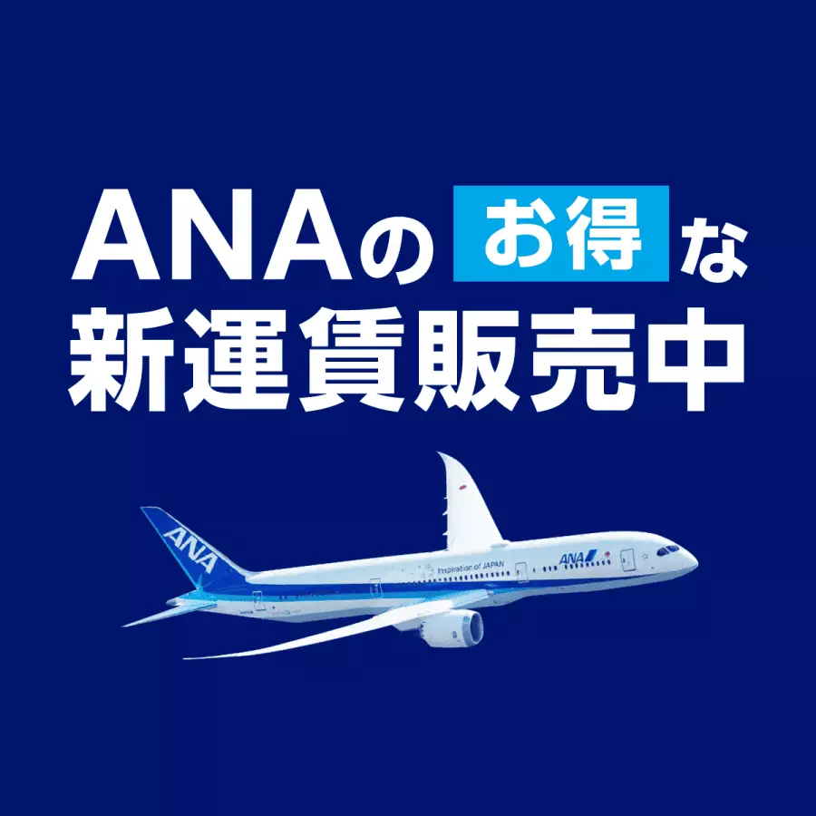ANAのお得な新運賃販売中 - ANA (全日空)